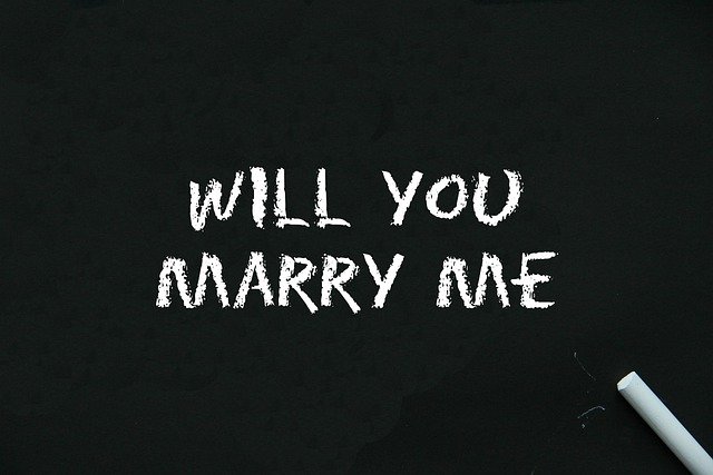 שלט הצעת נישואין